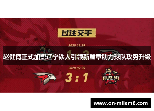 赵健博正式加盟辽宁铁人引领新篇章助力球队攻势升级 赵健博正式加盟辽宁铁人引领新篇章助力球队攻势升级