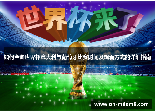 如何查询世界杯意大利与葡萄牙比赛时间及观看方式的详细指南